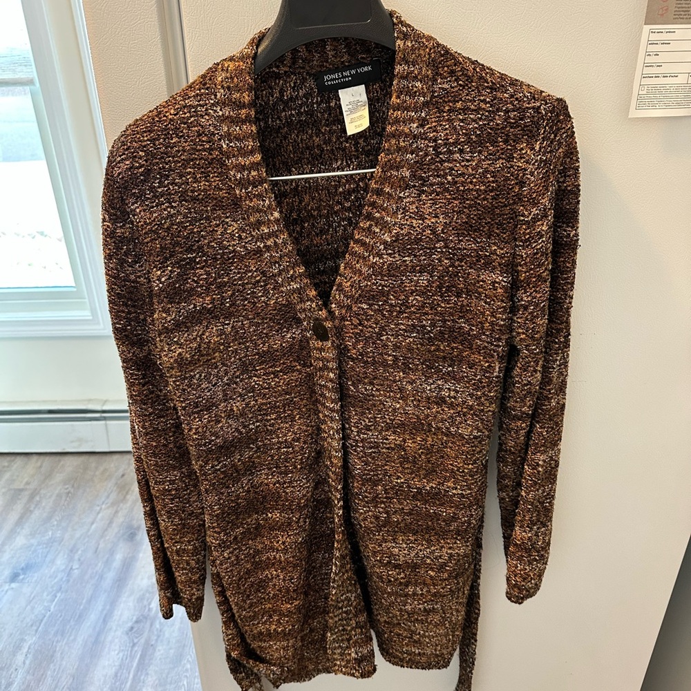 Jones New York Long Cardigan